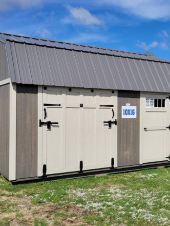 10×16 Lofted Garden Shed #5233. RTO $210